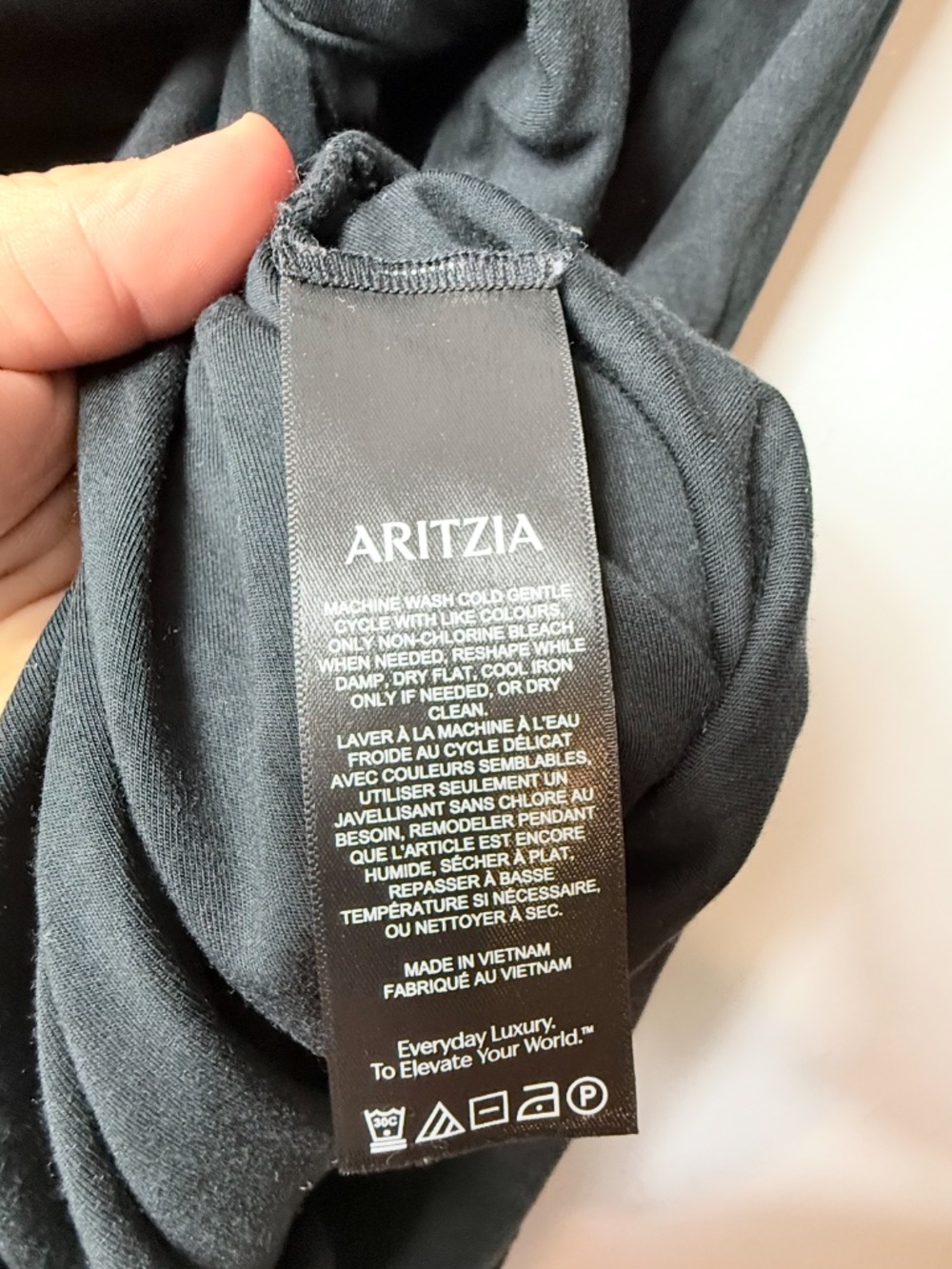 Aritzia Wilfred Fortune Maxi Dress Women's Size Large Lightweight Stretchy (X) - Picture 9 of 11